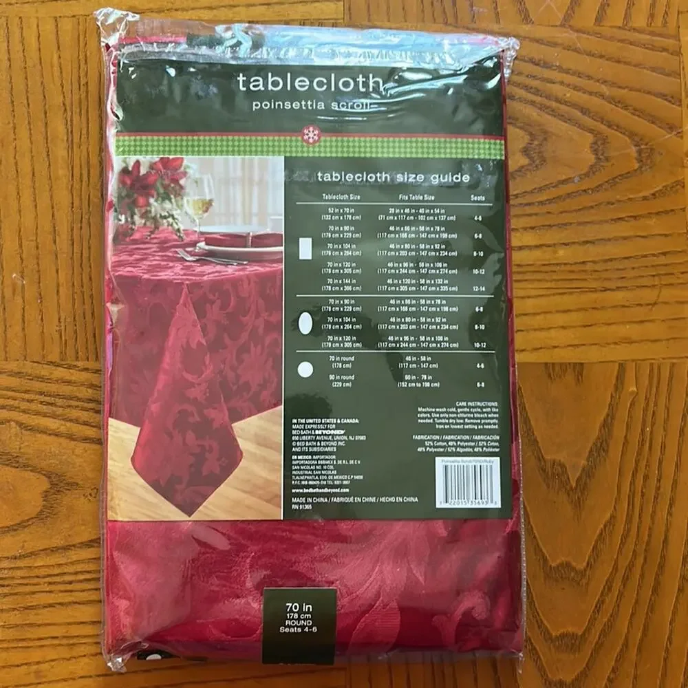 TABLECLOTH ROUND 70